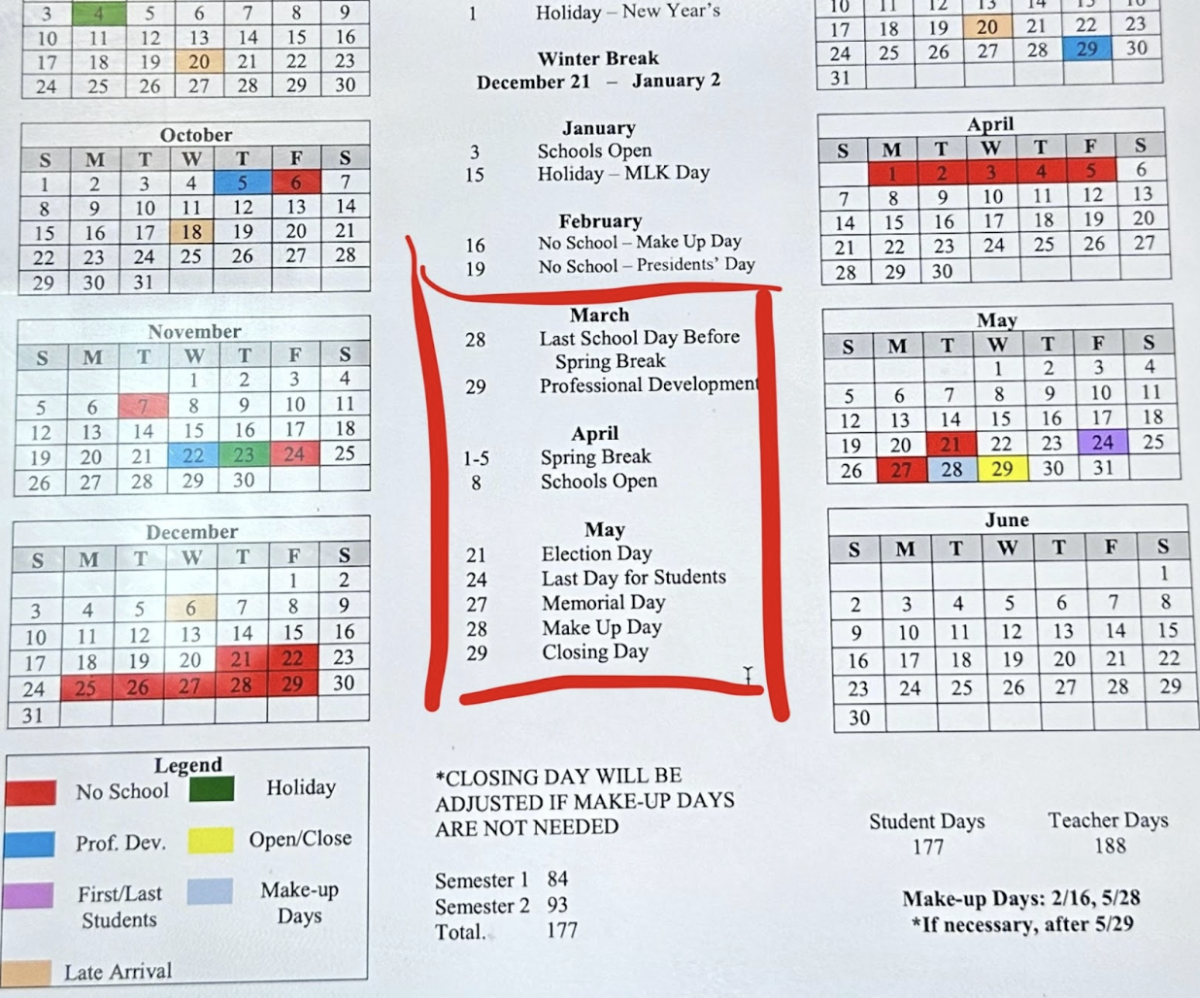 FTIS+calendar+marking+the+dates+of+the+4th+quarter.+%28Photo+from+Fort+Thomas+website%29